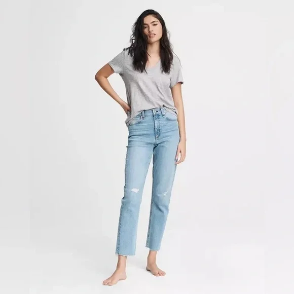 NWT Rag & Bone Nina High-Rise Cigarette Denim Jeans sz 31 - Picture 5 of 14